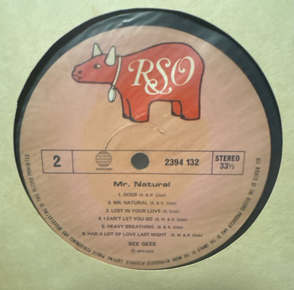 Bee Gees - Mr. Natural | RSO (2394 132) - 4