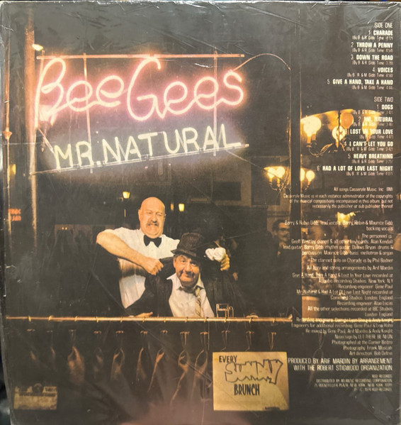 Bee Gees - Mr. Natural | RSO (2394 132) - 2