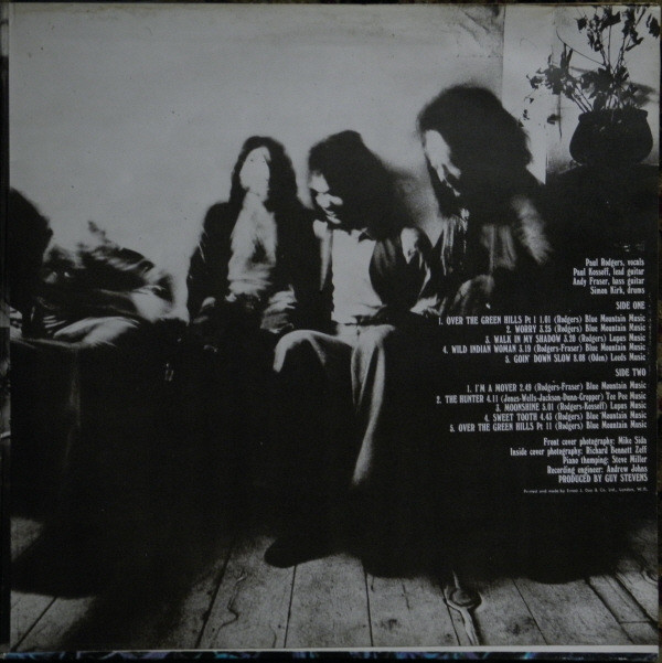 Free - Tons Of Sobs | Island Records (ILPS 9089) - 2 Free - Tons Of Sobs | Island Records (ILPS 9089) - 2