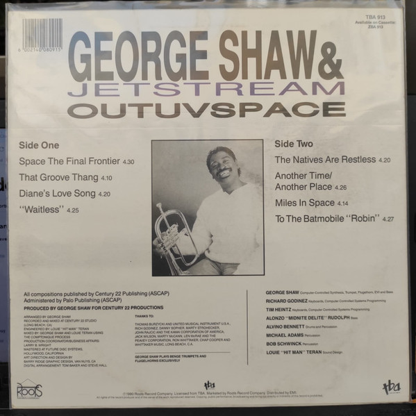 George Shaw & Jetstream - Outuvspace | TBA Records (TBA 913) - 2 George Shaw & Jetstream - Outuvspace | TBA Records (TBA 913) - 2
