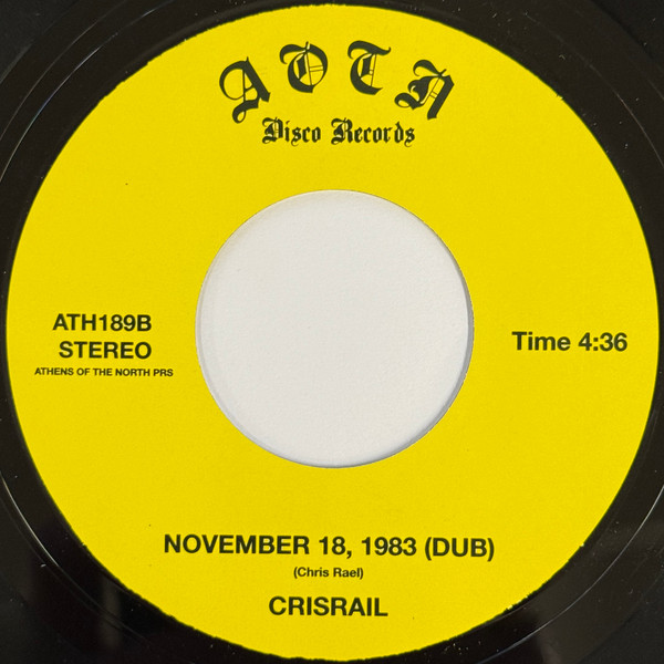 Chris Rael - November 18, 1983 | Athens Of The North (ATH189) - 4 Chris Rael - November 18, 1983 | Athens Of The North (ATH189) - 4