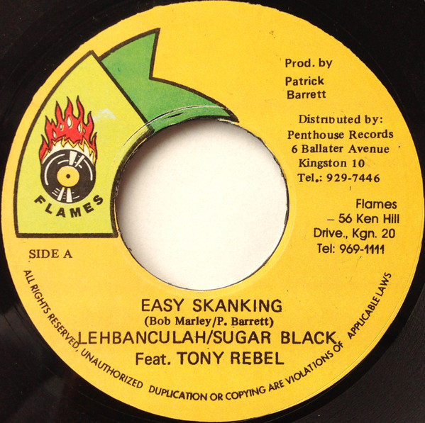 Sugar Black & Lebanchuleh Feat. Tony Rebel - Easy Skanking | Flames (none) - main