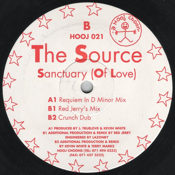 The Source - Sanctuary (Of Love) | Hooj Choons (HOOJ 021) - main The Source - Sanctuary (Of Love) | Hooj Choons (HOOJ 021) - main