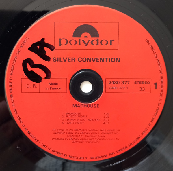 Silver Convention - Madhouse | Polydor (2480 377) - 3 Silver Convention - Madhouse | Polydor (2480 377) - 3
