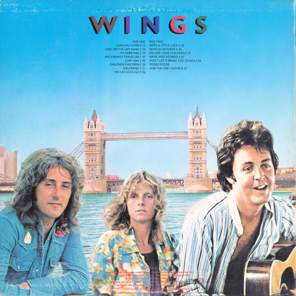 Wings - London Town | Capitol Records (SWX-11777) - 2 Wings - London Town | Capitol Records (SWX-11777) - 2