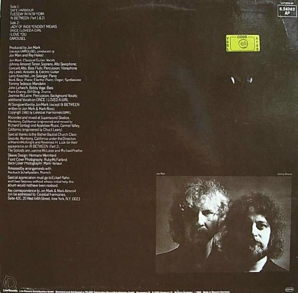 Jon Mark / Mark-Almond - Tuesday In New York | Line Records (6.24242) - 2 Jon Mark / Mark-Almond - Tuesday In New York | Line Records (6.24242) - 2