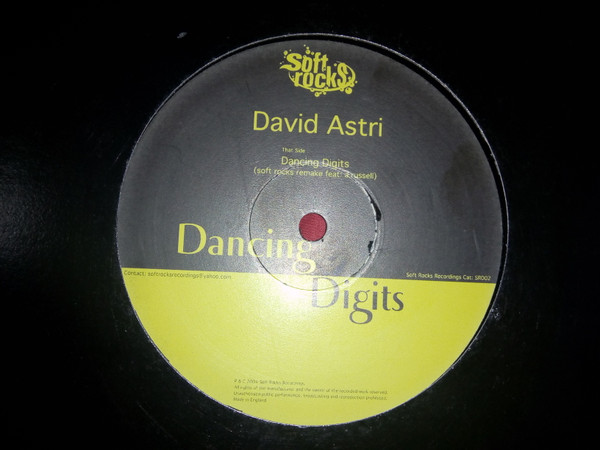 David Astri - Dancing Digits | Soft Rocks Recordings (SR 002) - 3