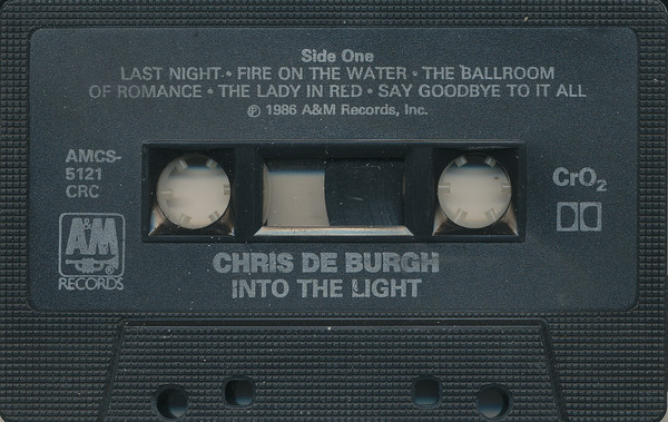 Chris de Burgh - Into The Light | A&M Records (AMCS-5121) - 3 Chris de Burgh - Into The Light | A&M Records (AMCS-5121) - 3