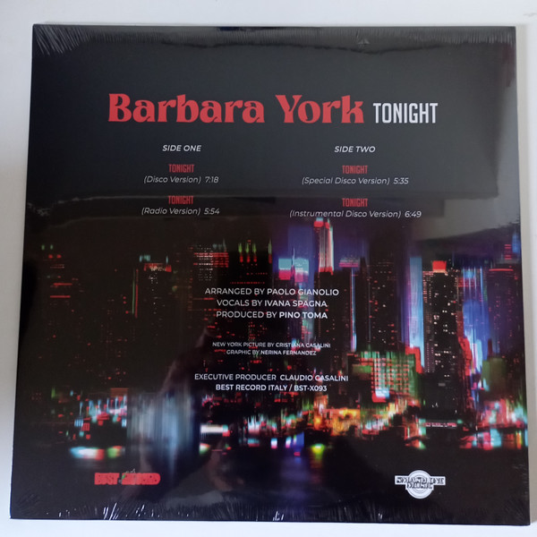 Barbara York - Tonight | Best Record Italy (BST-X093) - 2 Barbara York - Tonight | Best Record Italy (BST-X093) - 2