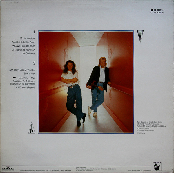 Modern Talking - In The Garden Of Venus - The 6th Album | Ariola (208 770) - 2 Modern Talking - In The Garden Of Venus - The 6th Album | Ariola (208 770) - 2