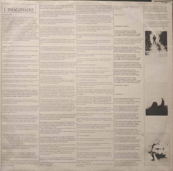 Léo Ferré - L'Imaginaire | RCA (PL 70199) - 3