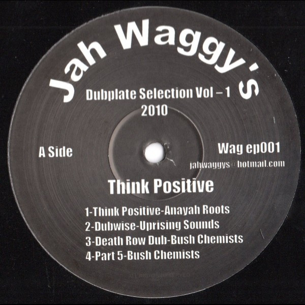 Anayah Roots / The Disciples - Think Positive / In Dub | Jah Waggy's Records (WAG ep001) - main