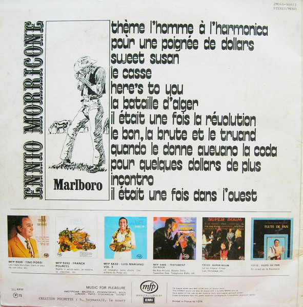 Geoff Love & His Orchestra - La Musique D'Ennio Morricone | Music For Pleasure (2M 046 - 94.653) - 2 Geoff Love & His Orchestra - La Musique D'Ennio Morricone | Music For Pleasure (2M 046 - 94.653) - 2