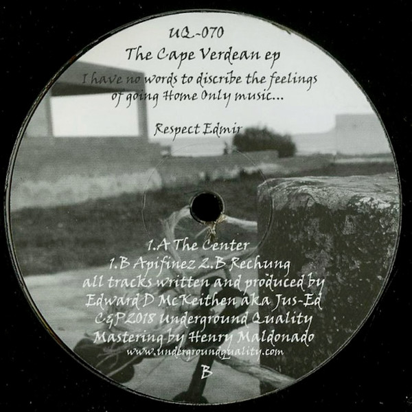Jus-Ed - The Cape Verdean EP | Underground Quality (UQ-070) - 2