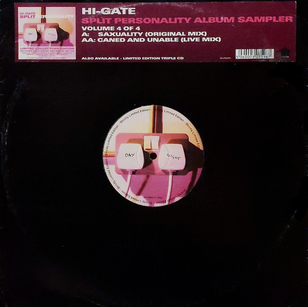 Hi-Gate - Split Personality (Album Sampler 4) | Incentive (SPLITSAMP4) - main