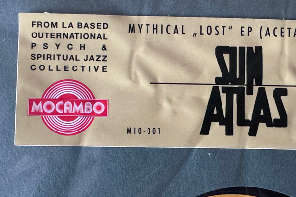 Sun Atlas - Mythical „Lost“ EP (Acetate Mixes) | Mocambo (M10-001) - 3