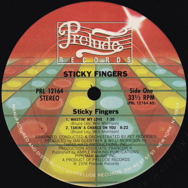 Sticky Fingers - Sticky Fingers | Prelude Records (PRL 12164) - 3