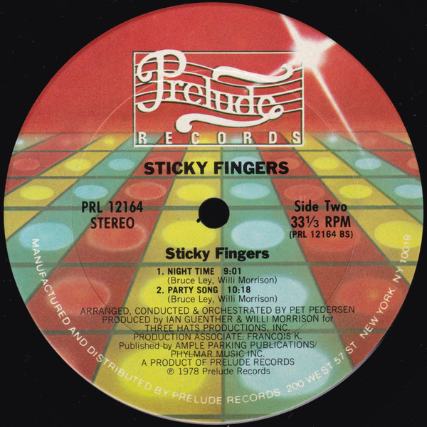 Sticky Fingers - Sticky Fingers | Prelude Records (PRL 12164) - 4