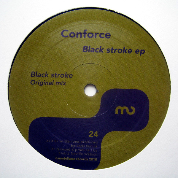 Conforce - Black Stroke EP | Modelisme Records (Model 24) - main