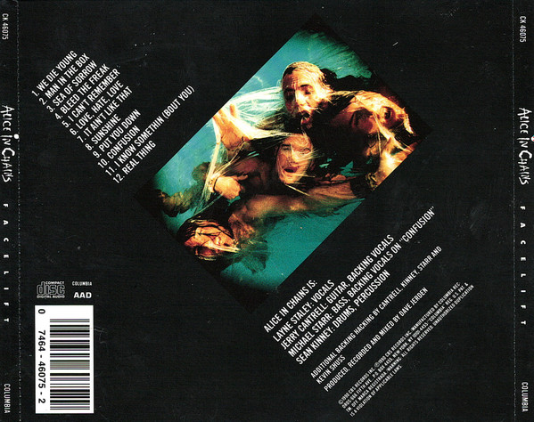 Alice In Chains - Facelift | Columbia (CK 46075) - 2 Alice In Chains - Facelift | Columbia (CK 46075) - 2