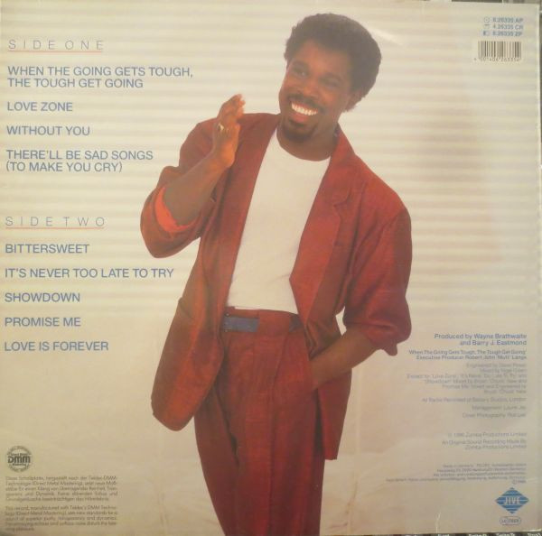 Billy Ocean - Love Zone | Jive (6.26335 AP) - 2 Billy Ocean - Love Zone | Jive (6.26335 AP) - 2
