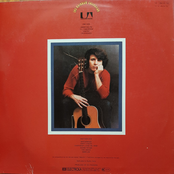 Don McLean - American Pie | United Artists Records (1C 064-93 703) - 2