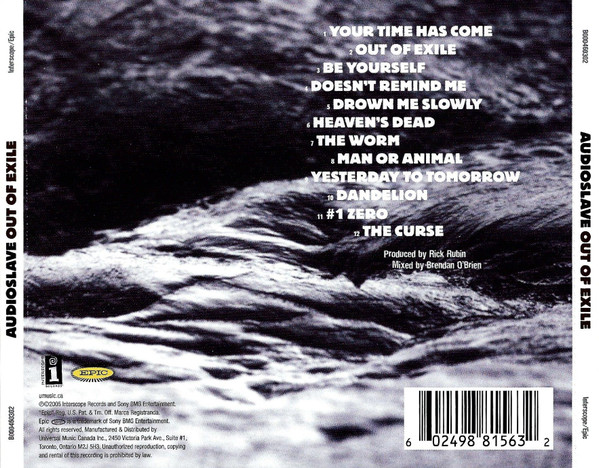 Audioslave - Out Of Exile [CD] | Interscope Records (B000460302) - 2