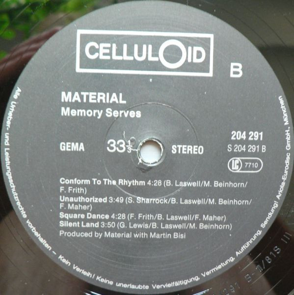 Material - Memory Serves | Celluloid (204 291) - 4