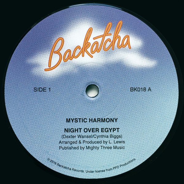 Mystic Harmony - Night Over Egypt / Independant Lady | Backatcha Records (BK018)