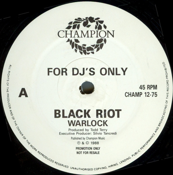 Black Riot - Warlock | Champion (CHAMP 12-75)