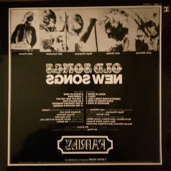 Family - Old Songs, New Songs | Reprise Records (K 34001) - main Family - Old Songs, New Songs | Reprise Records (K 34001) - main