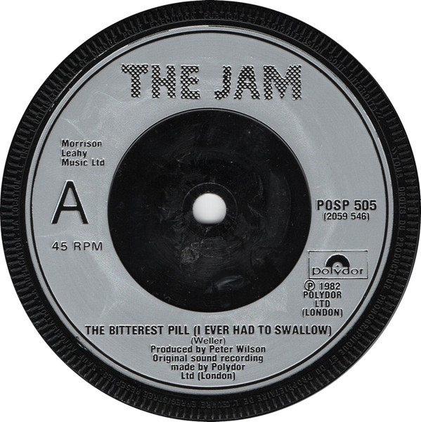 The Jam - The Bitterest Pill (I Ever Had To Swallow) | Polydor (POSP 505) - 3