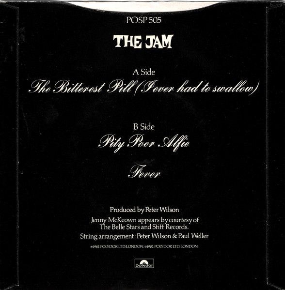 The Jam - The Bitterest Pill (I Ever Had To Swallow) | Polydor (POSP 505) - 2