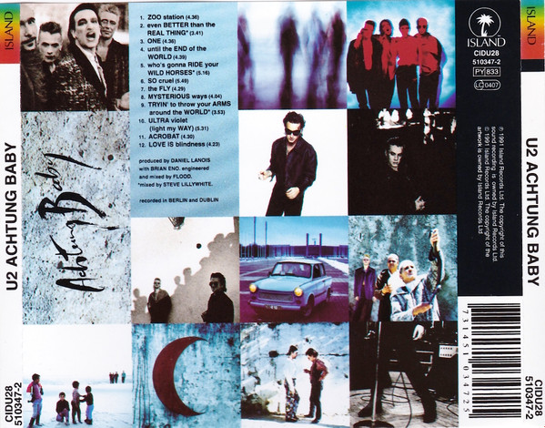 U2 - Achtung Baby [CD] | Island Records (510347-2) - 2