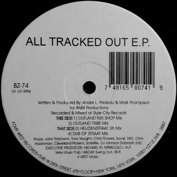 The A.N.M. Project - All Tracked Out E.P. | Four West Records (BZ-74)