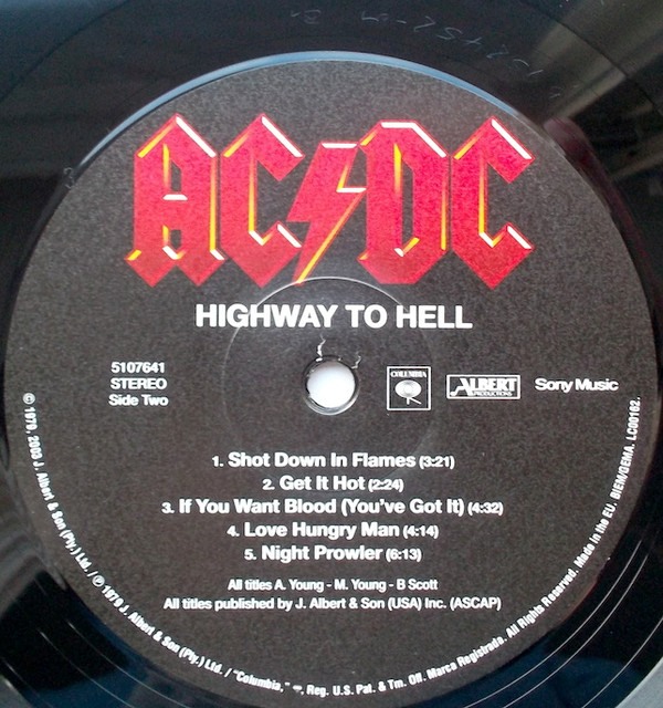 AC/DC - Highway To Hell | Columbia (5107641) - 4 AC/DC - Highway To Hell | Columbia (5107641) - 4