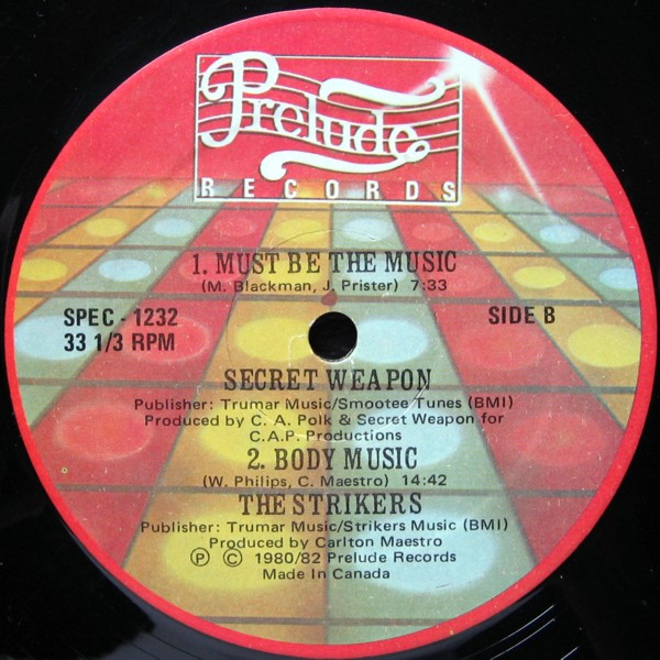 Gayle Adams / Unlimited Touch / The Strikers / Secret Weapon - Your Love Is A Lifesaver / I Hear Music In The Streets / Body Music / Must Be The Music | Prelude Records (SPEC-1232) - 2 Gayle Adams / Unlimited Touch / The Strikers / Secret Weapon - Your Love Is A Lifesaver / I Hear Music In The Streets / Body Music / Must Be The Music | Prelude Records (SPEC-1232) - 2