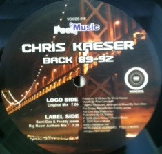 Chris Kaeser - Back 89 - 92 | Voices Records (Voices 018)