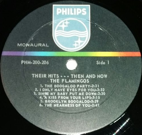 The Flamingos - Their Hits Then And Now [Vinyl] | Philips (PHM 200-206) - 3