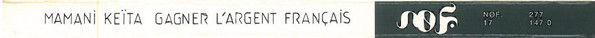 Mamani Keita - Gagner L'Argent Français | No Format (NØF. 17) - 3