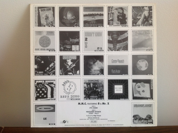 MMC Featuring 8 Mix & Mister X - It's Hard | Out (OUT 3484) - 2