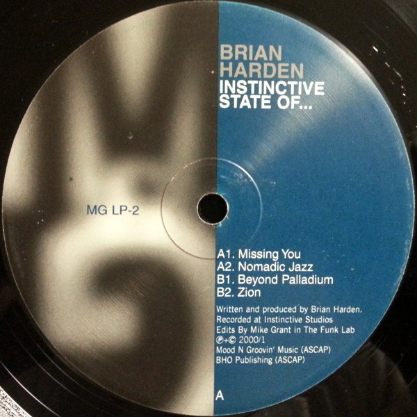 Brian Harden - Instinctive State Of... | Moods & Grooves (MG LP-2) - 3