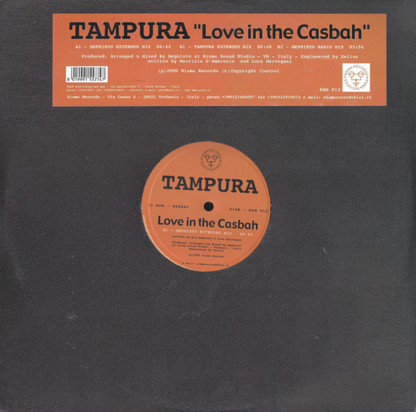 Tampura - Love In The Casbah | Sisma Records (SSM 012)