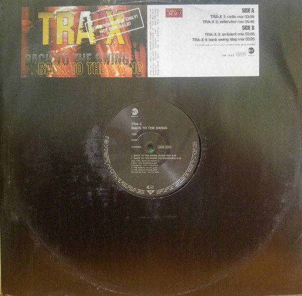 Tra-X - Back To The Swing | EastWest (PM 1583) - main