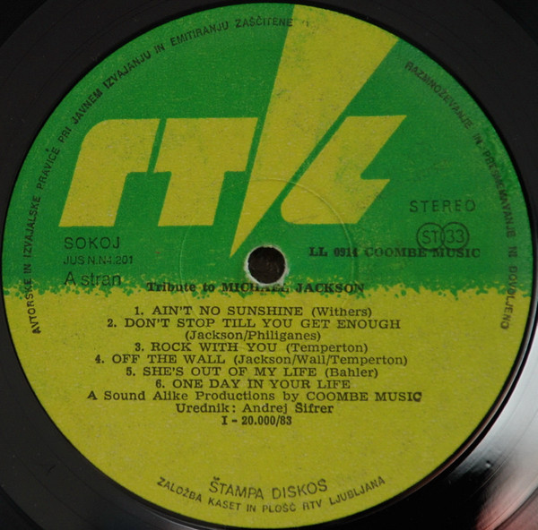 Unknown Artist - Tribute To Michael Jackson | ZKP RTVL (LL 0914) - 3 Unknown Artist - Tribute To Michael Jackson | ZKP RTVL (LL 0914) - 3