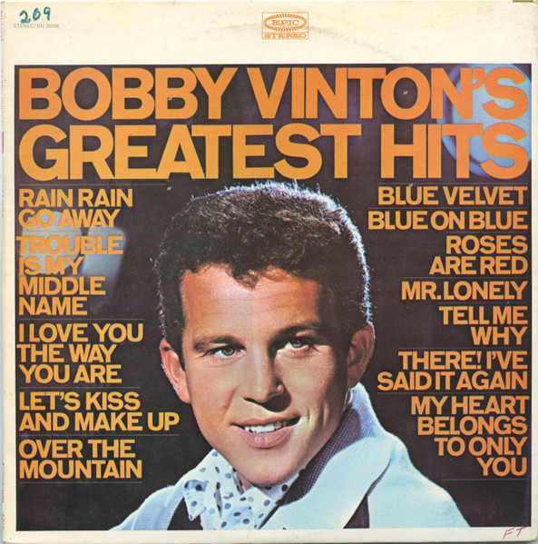 Bobby Vinton - Bobby Vinton's Greatest Hits | Epic (BN 26098) - main Bobby Vinton - Bobby Vinton's Greatest Hits | Epic (BN 26098) - main
