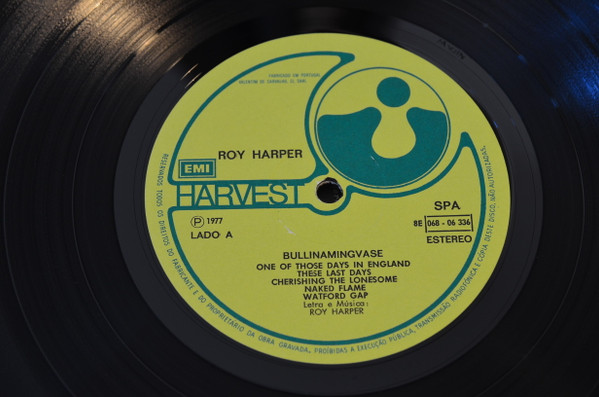Roy Harper - Bullinamingvase | Harvest (8E 068-06 336) - 4 Roy Harper - Bullinamingvase | Harvest (8E 068-06 336) - 4