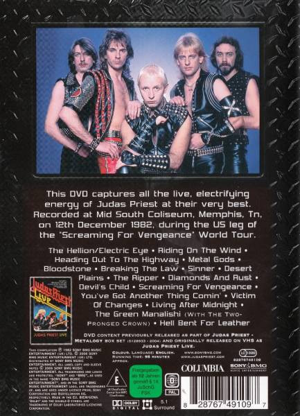 Judas Priest - Live Vengeance '82 | Sony BMG Music Entertainment (82876749109) - 2
