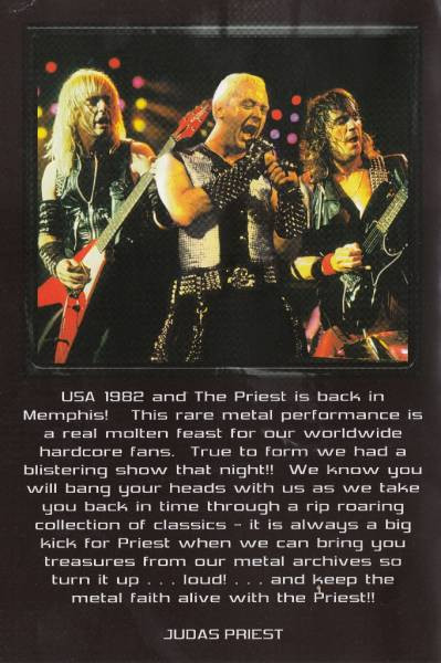 Judas Priest - Live Vengeance '82 | Sony BMG Music Entertainment (82876749109) - 4
