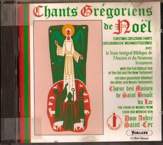 Choeur des Moines de l'Abbaye Saint-Benoît-du-Lac - Chants Grégoriens De Noël | Forlane (UCD 16695) - main Choeur des Moines de l'Abbaye Saint-Benoît-du-Lac - Chants Grégoriens De Noël | Forlane (UCD 16695) - main